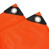 vidaXL Zeil 650g / m&sup2; Oranje 5 x 6 m Canvas met PVC-coating