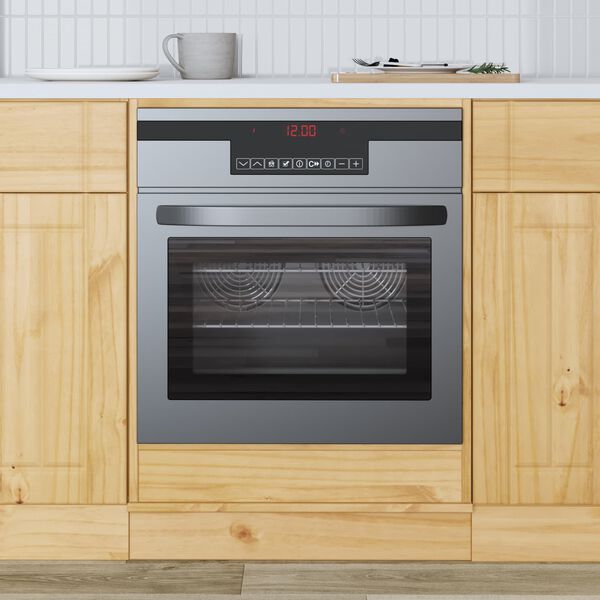 vidaXL Kast SKI HoningBruin 60 x 46 x 81 cm Massief grenenhout