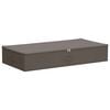 vidaXL Opbergbox 24 st Nonwoven stof 90 x 48 x 15 cm 64,8 L Grijs