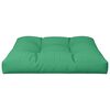 vidaXL Palletkussen 70x70x12 cm stof groen