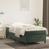 vidaXL Boxspring bed 80x200 cm fluweel donkergroen