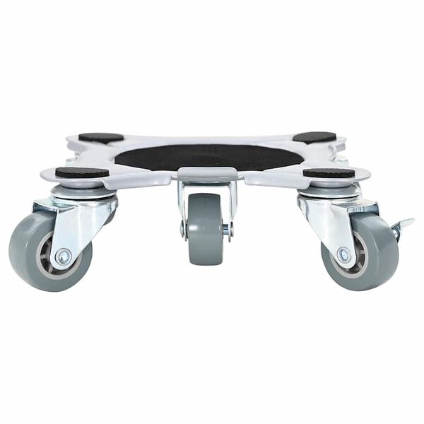 vidaXL Meubelrollers 4 st met lifter 15,5x15,5x5,5 cm staal 1000 kg