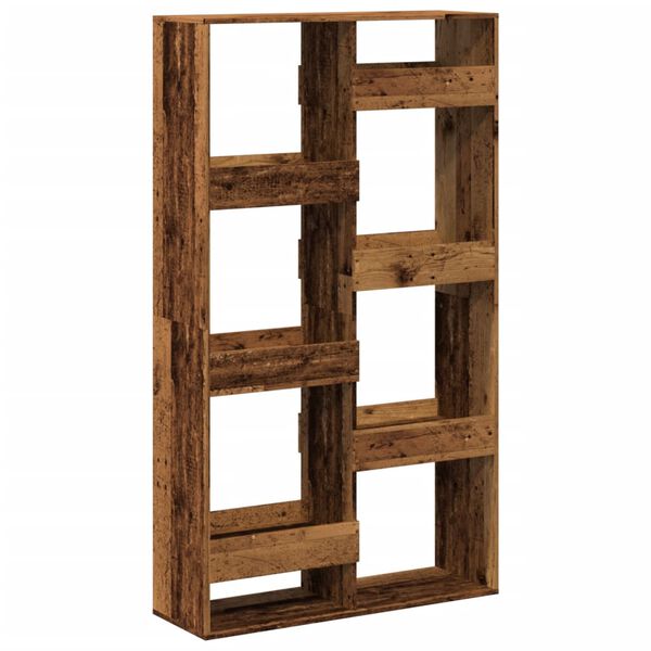 vidaXL Boekenkast 100x33x175 cm bewerkt hout oud houtkleurig