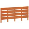vidaXL Hoofdbord 180 cm massief grenenhout wasbruin