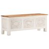 vidaXL Opbergkist 110x30x40 cm massief acaciahout