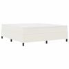 vidaXL Platform bedframe Cr&egrave;me 180 x 200 cm Stof