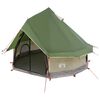 vidaXL Tipi Tent 4-persoons Groen Polyester en staal