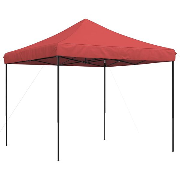 vidaXL Partytent inklapbaar pop-up 292x292x315 cm bordeauxrood