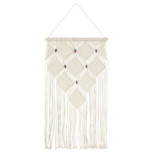 vidaXL Wandhanger macram&eacute; 40x80 cm katoen