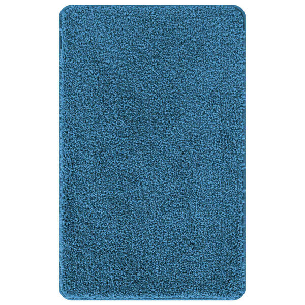 vidaXL Antislip Badmat Set 2 pcs Blauw PP