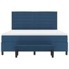 vidaXL Boxspringbed met matras met hoofdeinde Blauw 180 x 200 cm Stof