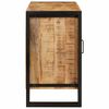 vidaXL Wastafelkast met plank Bruin 71 x 33 x 58 cm Massief Mango Hout