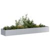 vidaXL Plantenbak 360x80x40 cm gegalvaniseerd staal