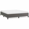 vidaXL Bedframe kunstleer grijs 160x200 cm