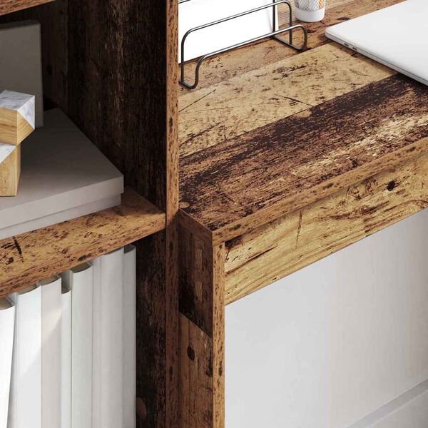 vidaXL Bureau Oudhout 90 x 40 x 76 cm