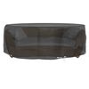 vidaXL Tuinmeubelhoes eilandlounge 10 oogjes rond &Oslash; 236x67 cm