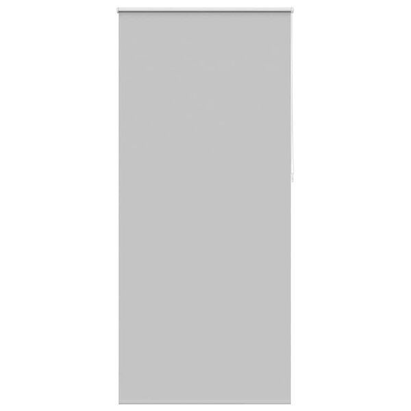 vidaXL Rolgordijn verduisterend 104,4 x 230 cm stofbreedte 100 cm grijs