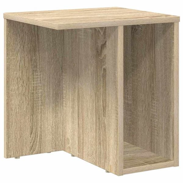 vidaXL Bijzettafel Sonoma Eiken 37 x 32 x 40 cm Bewerkt hout