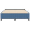 vidaXL Bedframe Blauw 140 x 200 cm Katoenen stof