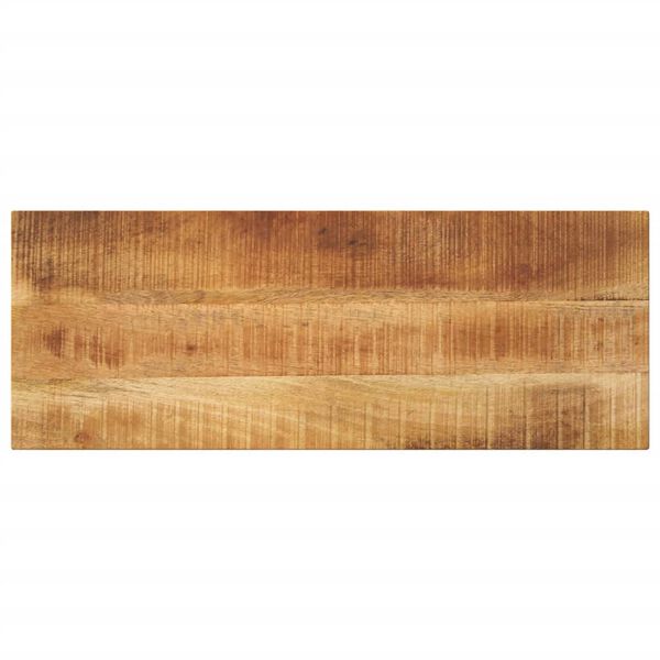 vidaXL Tafelblad rechthoekig 90x40x2,5 cm massief ruw mangohout