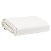vidaXL Dekzeil 650 g/m&sup2; &Oslash; 2 m wit
