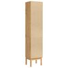 vidaXL Hoge badkamerkast met plank FLORO Wasbruin 35 x 30 x 160 cm