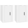 vidaXL Tv-wandmeubels 2 st 40x34,5x60 cm wit