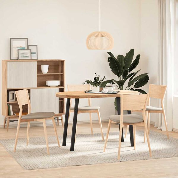 vidaXL Console tafelpoten 4 st 72 cm staal zwart