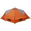 vidaXL Teepee Tent met dak Grijs en Oranje 490 x 410 x 210 cm