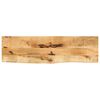 vidaXL Tafelblad met natuurlijke rand 100x40x3,8 cm massief mangohout