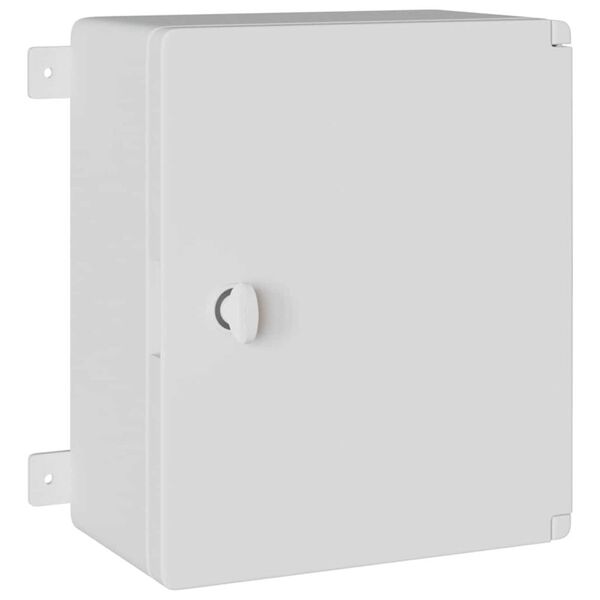 vidaXL Bedieningskast Grijs 47 x 20 x 60 cm ABS Kunststof