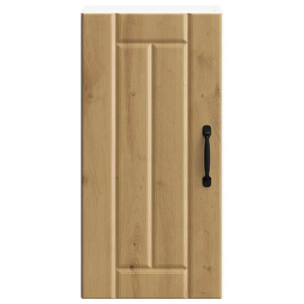 vidaXL Keukenbovenkast Lucca bewerkt hout artisanaal eikenkleur