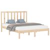 vidaXL Bedframe massief hout 150x200 cm