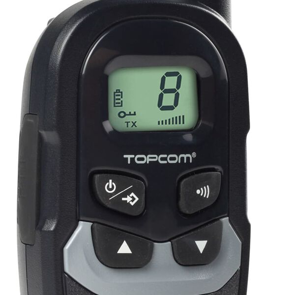 Topcom Walkietalkies 2 st 446 MHz zwart