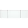 vidaXL Whiteboard magnetisch inklapbaar 160x60x1,7 cm aluminium