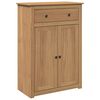 vidaXL Schoenenkast PANAMA 80x40x114 cm massief grenenhout