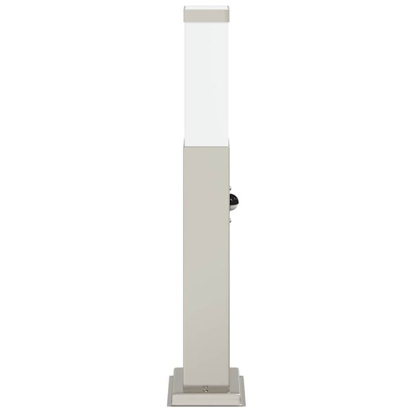 vidaXL Bolderverlichting met sensor 50 cm RVS IP44