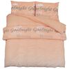 vidaXL Dekbedovertrekset 200x200 cm katoen roze