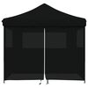 vidaXL Partytent Zwart 292 x 292 x 315 cm Oxford Stof