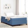 vidaXL Platform bedframe Blauw 120 x 200 cm Stof