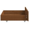 vidaXL Bedframe met 2 lades massief grenenhout honingbruin 160x200 cm