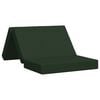 vidaXL Vouwbare Bankbed 80 x 67 x 45 cm Donkergroen