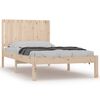 vidaXL Bedframe zonder matras massief grenenhout 100x200 cm
