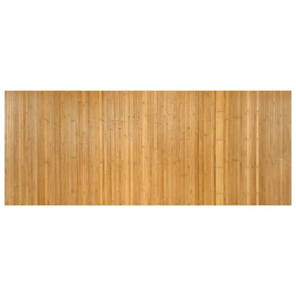 vidaXL Vloerkleed rechthoekig 80x200 cm bamboe naturel