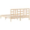 vidaXL Bedframe massief hout 180x200 cm