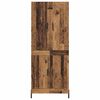 vidaXL Highboard Oud Hout 69,5 x 34 x 180 cm Bewerkt hout