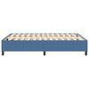 vidaXL Platform bedframe Blauw 140 x 200 cm Stof