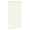 vidaXL Zebra rolgordijn 90x150 cm stofbreedte 85,9 cm marmerbeige