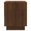 vidaXL Nachtkastjes 2st 45x34x44 cm bewerkt hout bruin eikenkleur