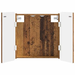 vidaXL Dartbord Kabinet ZWOLLE Oud hout 52,5 x 10,5 x 57,5 cm